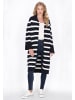 DreiMaster Women Cardigan in dark navy offwhite