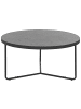 Beliani 2er-Set Couchtisch MELODY in Grau/Schwarz