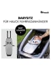 Hauck 3in1 Fahrradanhänger Sparset Bike N Walk in gray