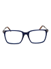 Hackett Bespoke Männer Optische Fassungen Quadratisch Blau