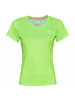 BIDI BADU Eve Tech Roundneck Tee - neongreen in neongrün