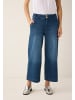 More & More High Waist Jeans Culotte in dark blue denim