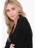 IZIA Women Cardigan in black multicolor