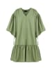 Finn Flare Midikleid Volants in dark green