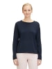 Betty Barclay Basic-Strickpullover mit Rundhalsausschnitt in dunkelblau