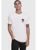 Mister Tee Mister Tee Herren Rose Tee in white