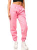 DAILY COTTON Jogginghose - im Straight-Fit als Lange Trainingshose Sweatpants in Bubble Gum