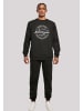 F4NT4STIC Sweatshirt Milk and Cookie Bakery Retro Weihnachten Sign in schwarz
