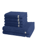 Ross 4 X Handtuch 2 X Duschtuch im Set Sinfonie in Denim