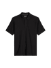 Poloshirt regular in Schwarz