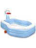 Intex Swim Center Shootin Hoops mit Basketballkorb & Ball in Blau ab 8 Jahre