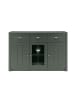 Feldmann-Wohnen Sideboard Ascot grün 130 / 43 / 86cm