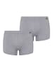 Hanro 2er-Pack Retro Boxershorts Cotton Essentials in Grau