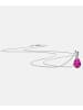Diamant L'éternel Halskette mit Anhänger aus 585 Weißgold mit Rubin