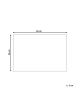 Beliani Fußmatte CAVITE in  - (W) 60 x (L) 40 cm