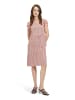 Betty Barclay Jerseykleid mit Stufen in Rose/Cream