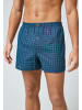 SNOCKS American Woven Boxershorts aus Bio-Baumwolle in Mix (Grüne Muster)