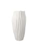 Kaiser Porzellan Vase " Spirulina " in Biskuit weiß