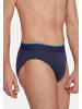 Sloggi Slip / Unterhose EVER Airy in Blau / Grau