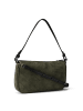 LIEBESKIND BERLIN Monogram Schultertasche Leder 23.5 cm in forest