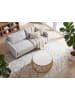 FineBuy Couchtisch in Gold / Marmor / 60x60x35