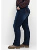 sheego Gerade Jeans in dark blue Denim