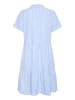 SAINT TROPEZ Kleid ElmikoSZ A-shape in Chambray Blue White Stripe