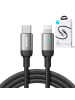 Mcdodo Lightning / USB-C PD 20W Schnell-Kabel 1,2m Schwarz