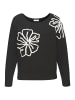 LASCANA Strickpullover in schwarz
