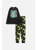 Coccodrillo Pyjama in schwarz