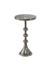 FineBuy Beistelltisch in Silber / Aluminium / 30x30x56