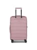 D&N South Dakota 4 Rollen Trolley M 66 cm mit Dehnfalte in rose gold