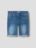 name it Shorts in Medium Blue Denim