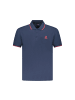 U.S. Polo Blau Baumwolle Herren Polo Hemd