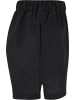 Urban Classics Urban Classics Damen Ladies Linen Mixed Boxer Shorts in black