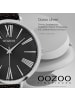 Oozoo Analog-Armbanduhr Oozoo Timepieces schwarz extra groß (ca. 48mm)
