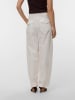 Vero Moda VMSELMA HW BARREL PANTS WVN NOOS in Snow White
