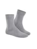Hudson Socken Relax Cotton weich in silber