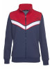 H.I.S Sweatjacke in navy-marine-rot