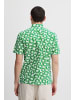 CASUAL FRIDAY Kurzarmhemd CFAnton S flower printed in Grün