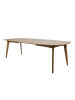 ebuy24 Esstisch Zusatzplatte Martha Eiche Dekor 45 x 102 cm