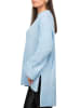 Reichstadt Damen Relaxed Fit Pullover in Baby Blue