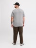 JACK & JONES PLUS T-shirt in Ultimate Grey