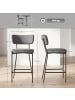 HOMCOM Barhocker in Grau 53L x 49B x 93H cm
