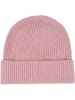 styleBREAKER Feinstrick Beanie Mütze mit Krempe in Altrose