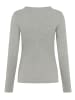 Bruno Banani Longsleeve in light grey melange