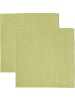 Sander Serviette 2er-Pack Loft in hellgrün