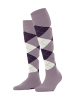 Burlington Marylebone Kniestrumpf in Dusty lila