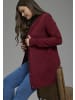 Laura Scott Kapuzenstrickjacke in bordeaux