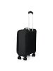 benzi 5825 4 Rollen Kabinentrolley 55 cm mit Dehnfalte schwarz